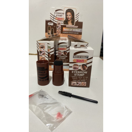 Штамп для бровей IMAN OF NOBLE 3в1 Eyebrow Stamp Kit