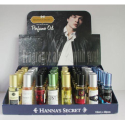 Чоловіча колекція парфумованих олій Hanna's Secret (набір 48 шт.)
