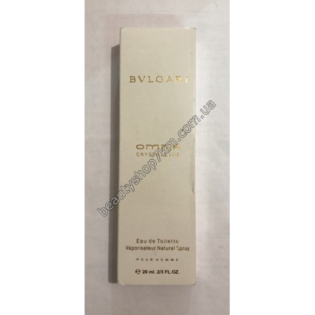 N185 Духи турецькі на розлив OMNIA CRYSTALLINE BVLGARI 20 ml