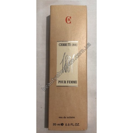 N188 Духи турецькі на розлив 1881 POUR FEMME 20 ml